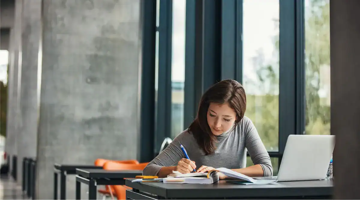 Woman returning to study